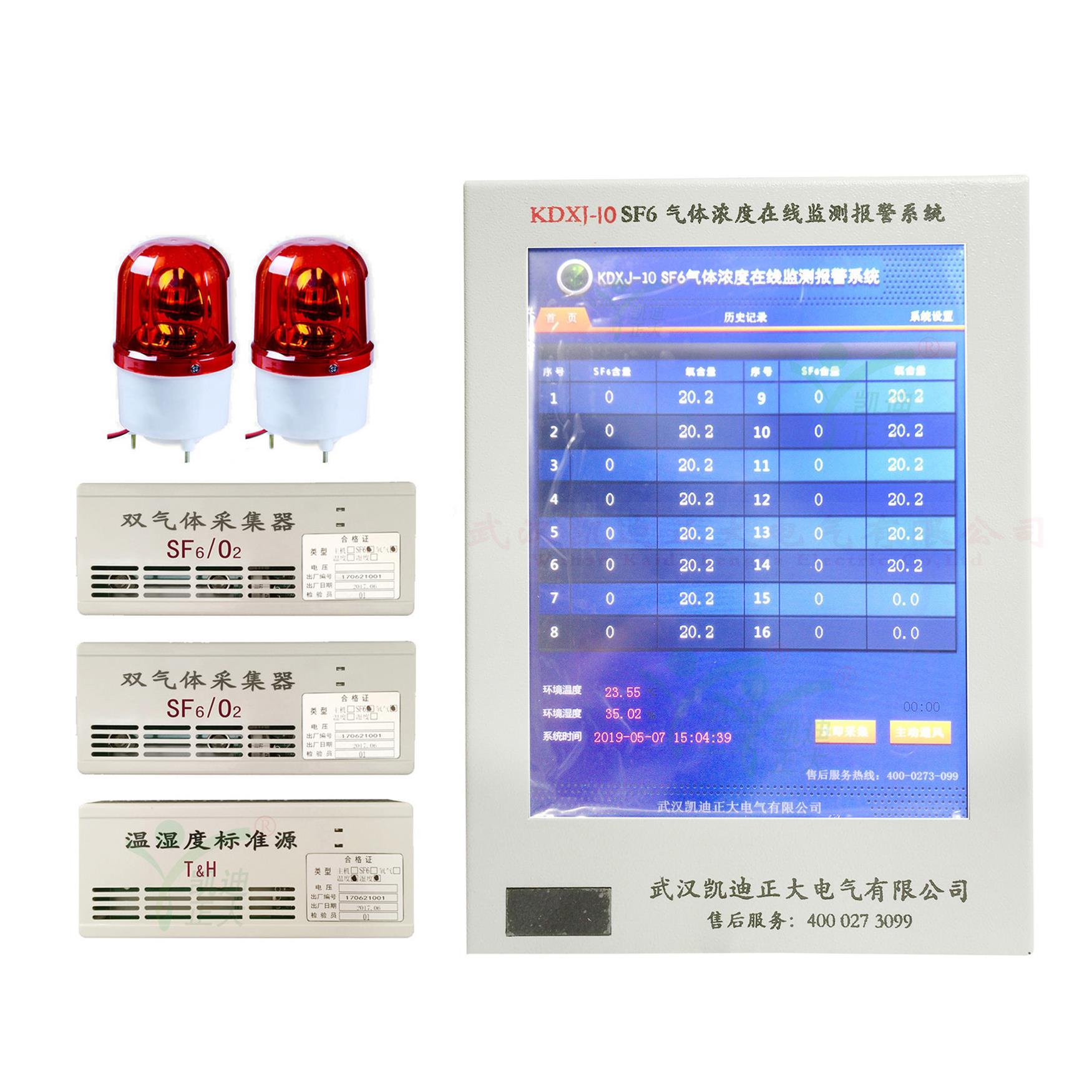 KDXJ-10 SF6氣體濃度在線(xiàn)監(jiān)測(cè)報(bào)警系統(tǒng)